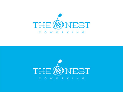 Branding / Logo :: The Nest coworking logo nest peoria startup