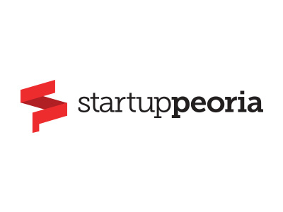 Branding / Logo :: Startup Peoria collaboration entrepreneur icon illinois logo modern peoria startup tech