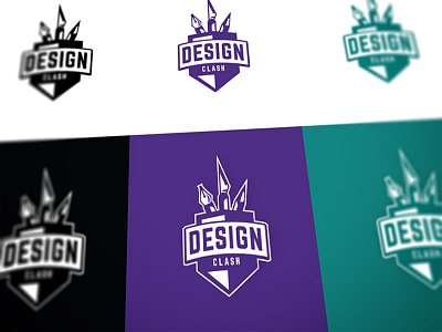 Design Clash Logo Comps