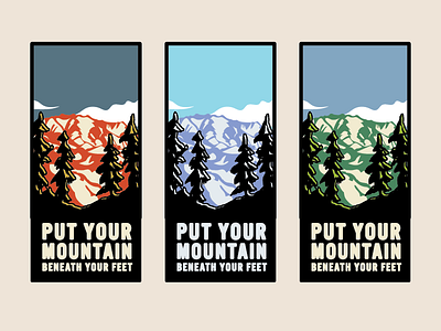 Your Mountain illustration mountain quote schwab seasons