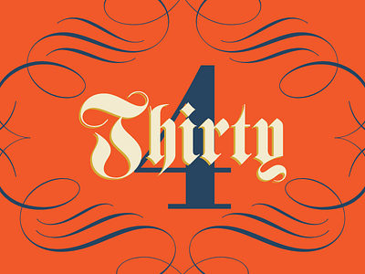 34 blackletter countdown flourishes something new