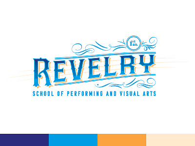 Revelry Comp3 event logo type university victorian