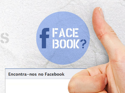Facebook banner banner blue facebook hand