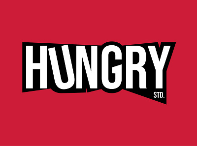 HUNGRY RED BACKGROUND