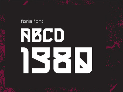 foria font branding font typeface typography