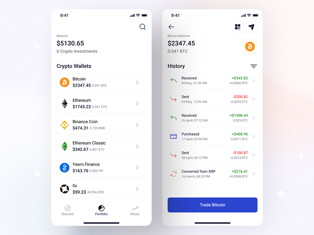 Send and Receive Crypto - iOS App Design • Palladium by Nitish Khagwal ...