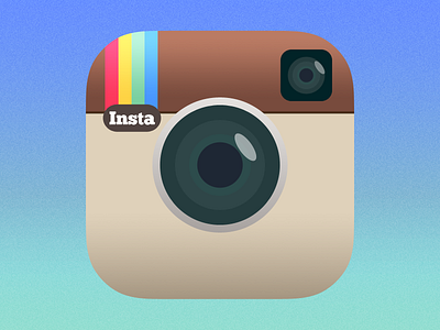 Instagram Icon iOS 7 Redesign