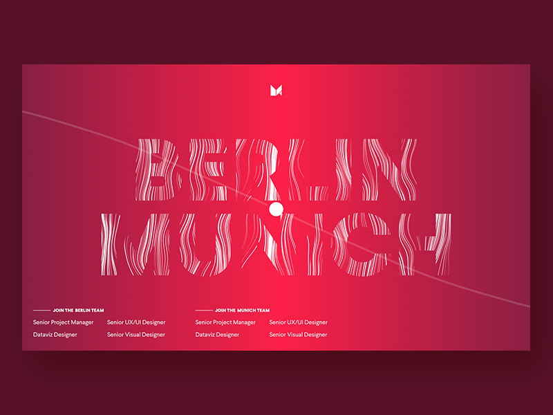 MING Labs x Berlin Design Night II design gradient berlin typography abstract