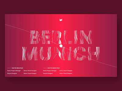 MING Labs x Berlin Design Night II abstract berlin design gradient typography