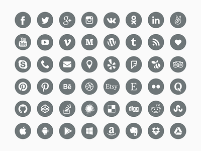 Social icons .sketch