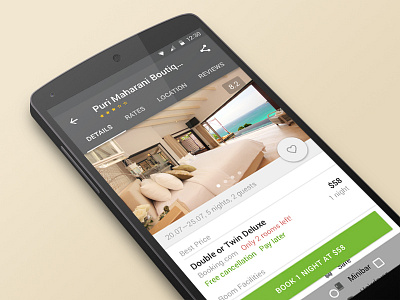 Hotellook redesign android app aviasales booking hotel hotellook interface material design mobile redesign reservation travel