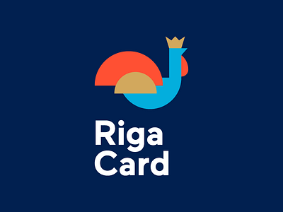 Riga card identity logo riga