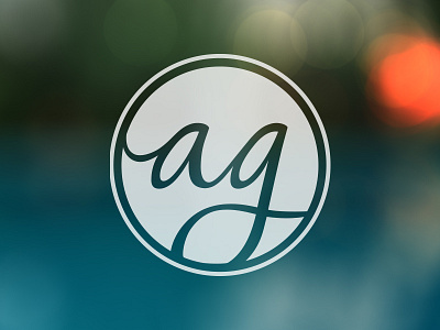 Ag Watermark branding identity logo photography watermark