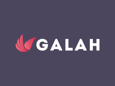 Galah bird fly galah logo