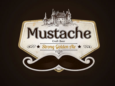 Mustache Strong Golden Ale