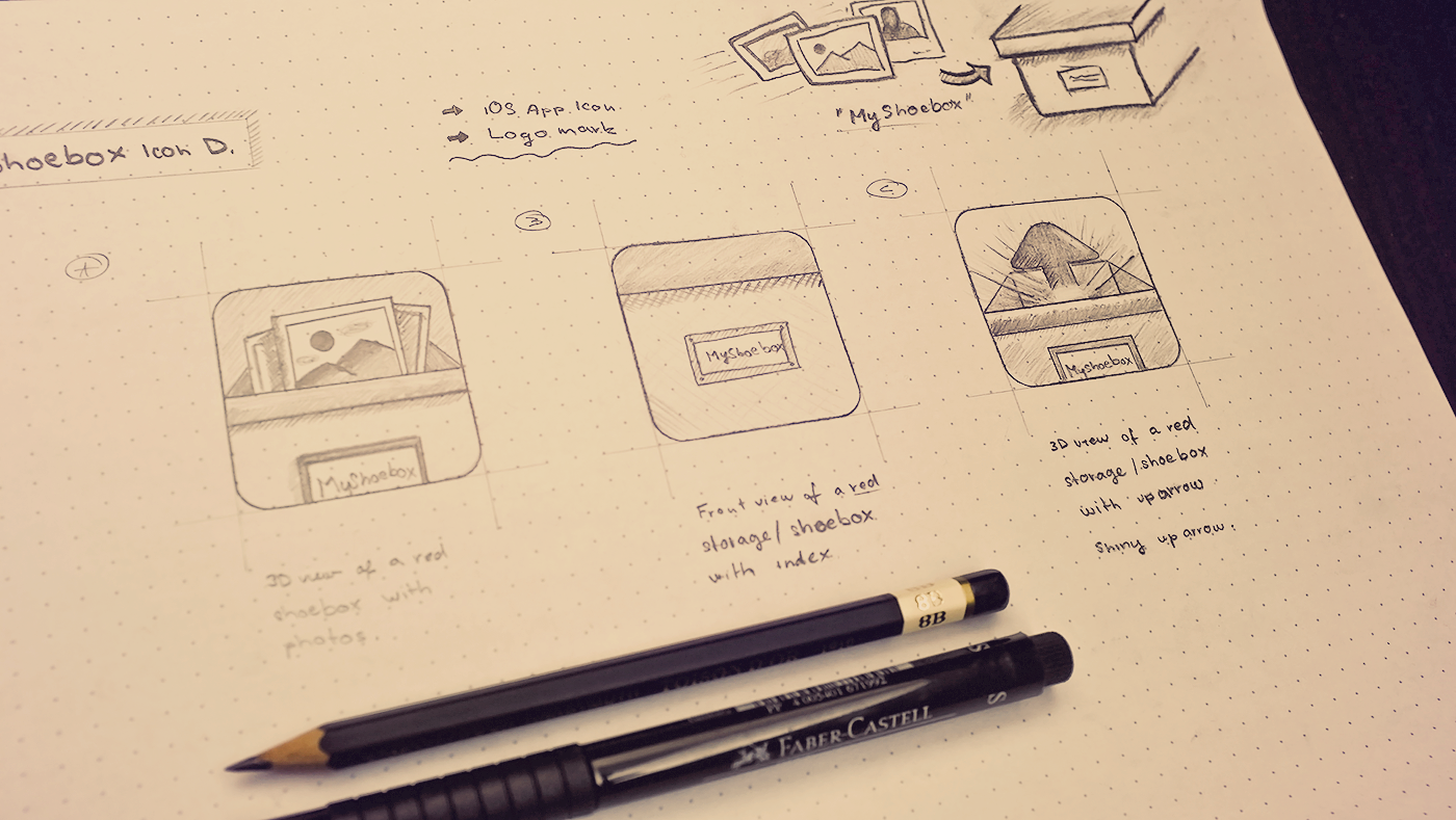 iOS App icons sketches by Jackie Tran on Dribbble