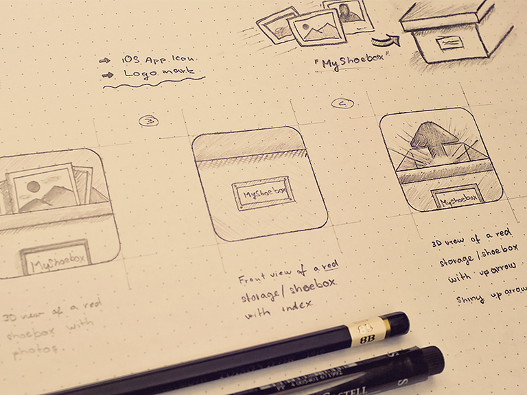 iOS App icons sketches by Jackie Tran on Dribbble