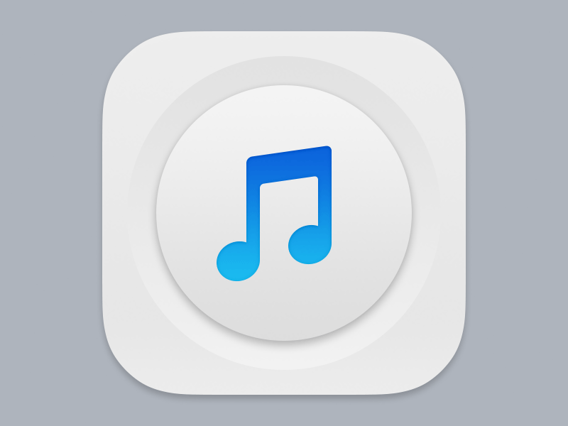 Music App Icon [GIF] app gif grid icon music note