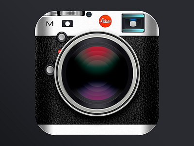 Leica Camera icon camera icon leica