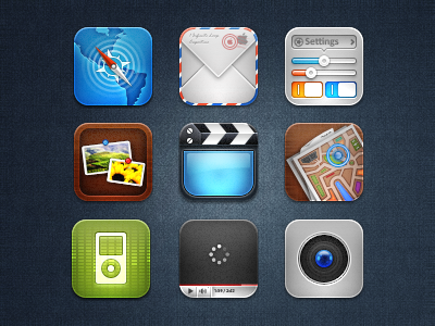 iPad icons