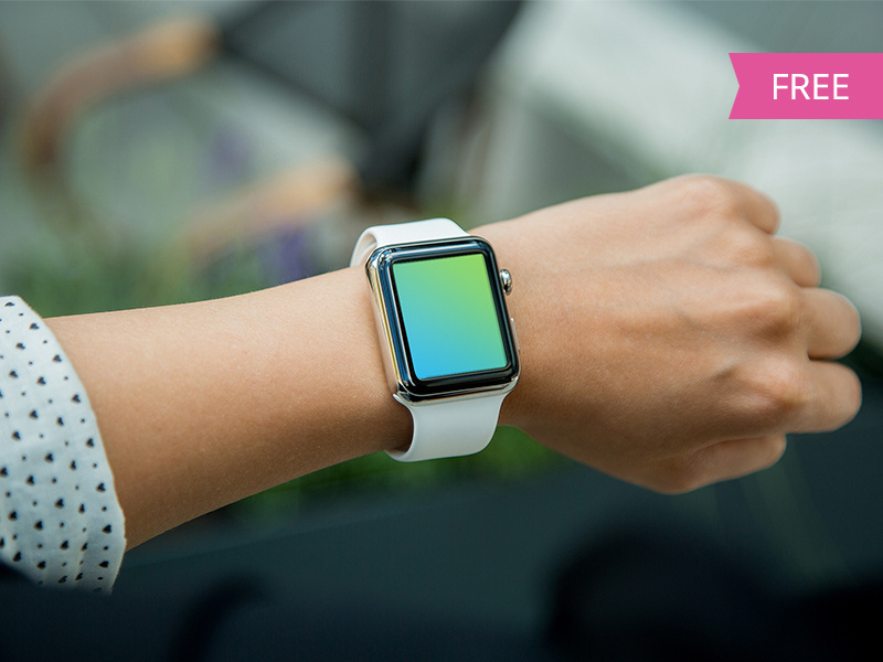 Free Apple Watch Mockup psd hand apple watches watch free mockup template apple watch free mockup