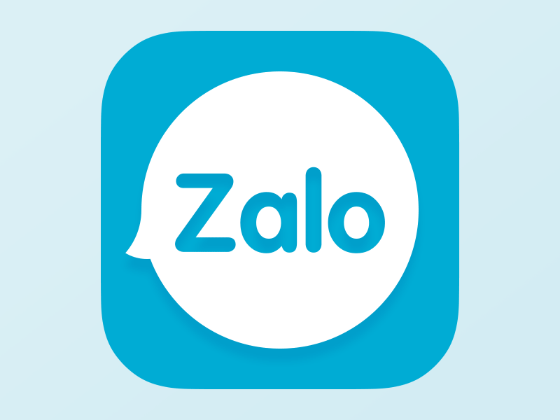 Bubble Icon For Zalo App app design icon logo zalo