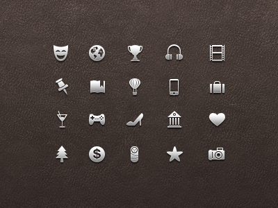 Icons for Spling by Jackie Tran on Dribbble