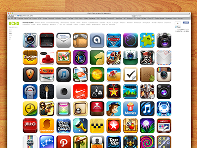 IICNS.COM app best gallery icon iicns ios site web