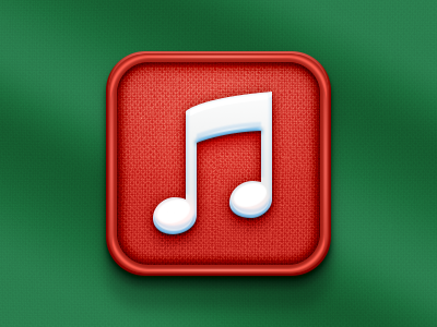 Christmas Music icon app christmas icon ios music note