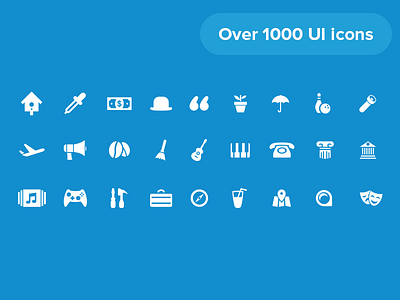 UI Icons icons pixicon ui
