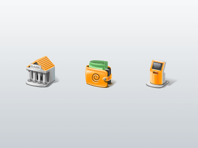 Deposit Funds icons