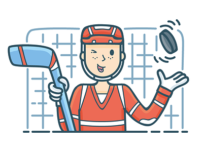 Junior Hockey designs, themes, templates and downloadable graphic elements  on Dribbble