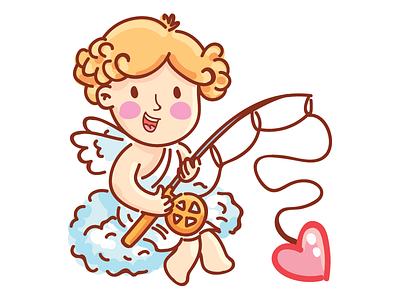 ❤️ Happy Valentine's Day! cartoon character cupid cute doodle icons ios love lovers st valentines day sticker stickers