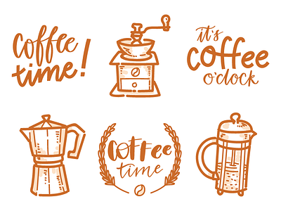 Coffee time! stickers for iMessage