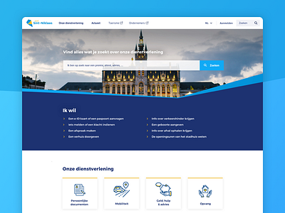 Portal Website Sint Niklaas