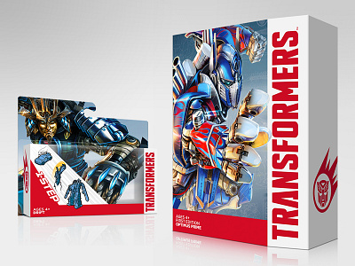 Transformers Packaging brand development illustrations optimus prime packaging transformers