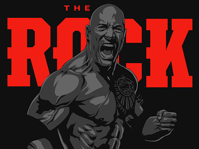 The Rock by Pilot on Dribbble