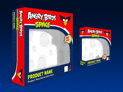 Angry Birds Space Packaging angry birds angry birds space licensing line look mobile game packaging trade dress