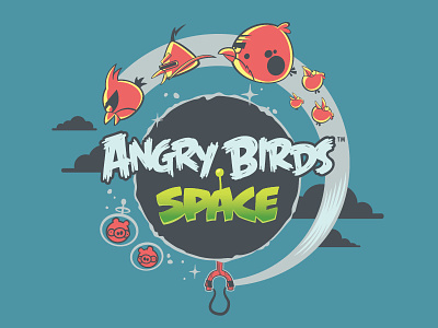 Angry Birds Space - Licensing Art angry birds licensing art mobile game physics rovio space