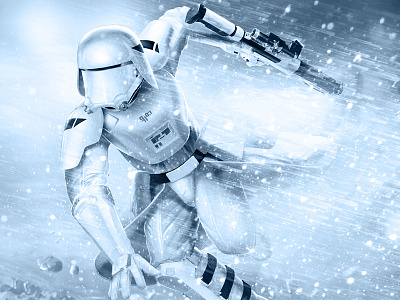 18 Days of Star Wars: Snowtrooper episode 7 snow snowtrooper star wars stormtrooper the force awakens