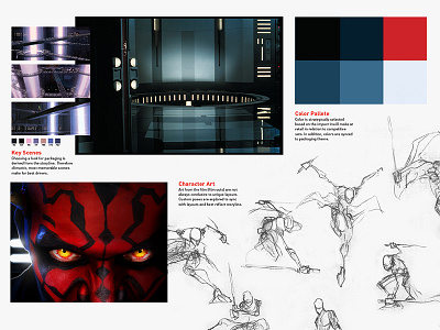 18 Days of Star Wars: Darth Maul Art Direction art direction character studies darth maul illustration star wars