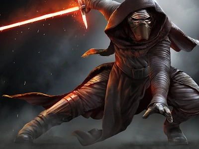 18 Days of Star Wars: Kylo Ren first order illustration kylo ren star wars the force awakens