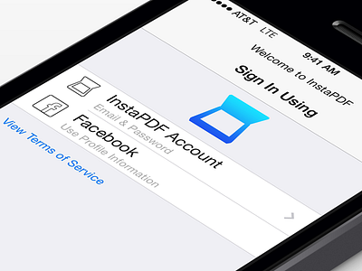 InstaPDF - Sign In Using app instapdf ios scanner app pdf scanner