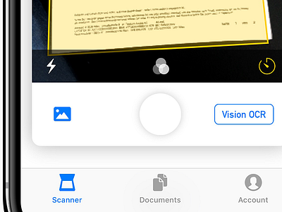 Scanning Interface Update depth instapdf interface ios11 iphonex scanner shadows