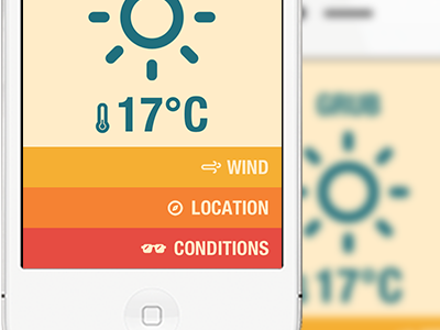 Simple Weather (WIP) ios iphone weather app