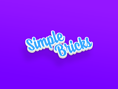 SimpleBricks bricks game isometric promo violet