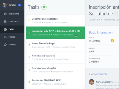 Tasks