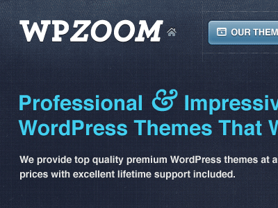 Wpzoom RE-Design (gif) blue redesign wordpress wpzoom
