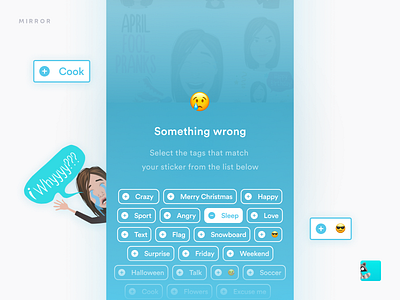 Something wrong – Mirror Emoji Keyboard