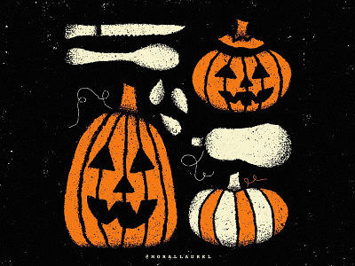 08. Pumpkin 🎃 - Moral Laurel's Inktober